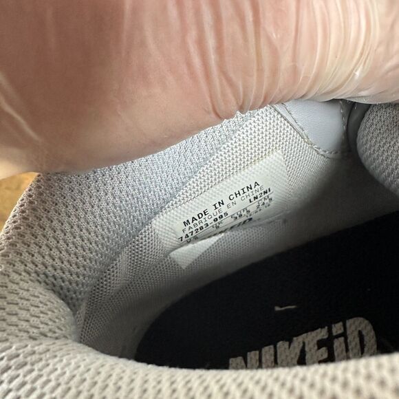 Nike iD Dunk Sky Hi Hidden Wedge Gray Snake Shoes Women's Size 7.5 747283-995 - Picture 8 of 9